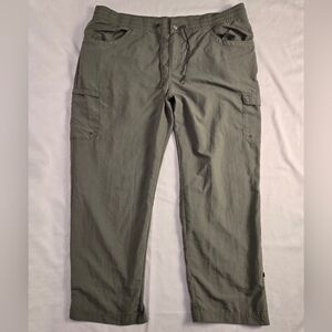 Columbia Windbreaker Cargo‎ Hiking Pants in Olive Green/ Mens/ XL